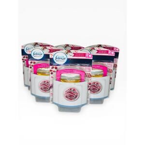 Febreze Set & Refresh Cranberry Cheer Air freshener RARE (Lot of 6)